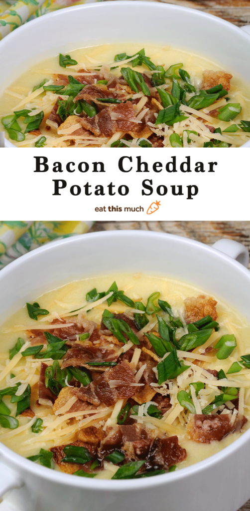 Eat This Recipe: Bacon Cheddar Potato Soup | Eat This Much Blog