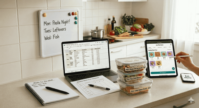 Different tools to help with meal planning