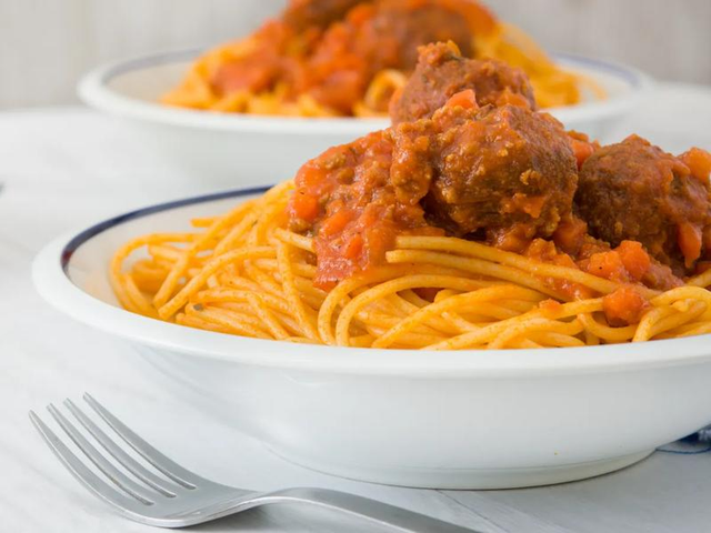 Spaghetti and Meatballs