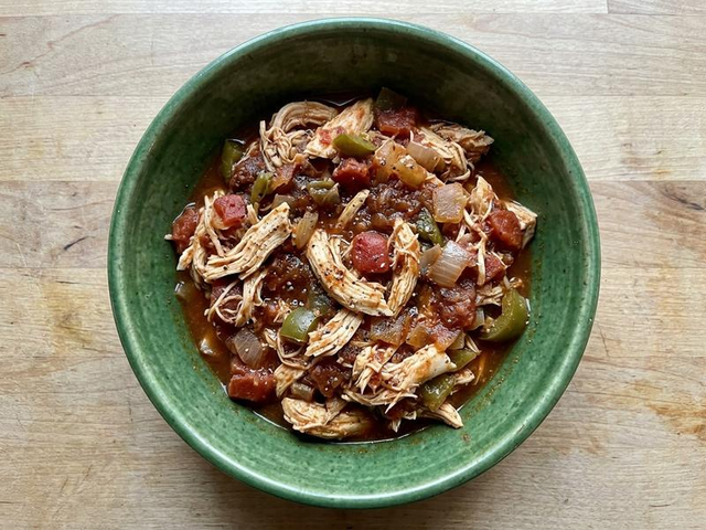 Slow-Cooker Salsa Chicken